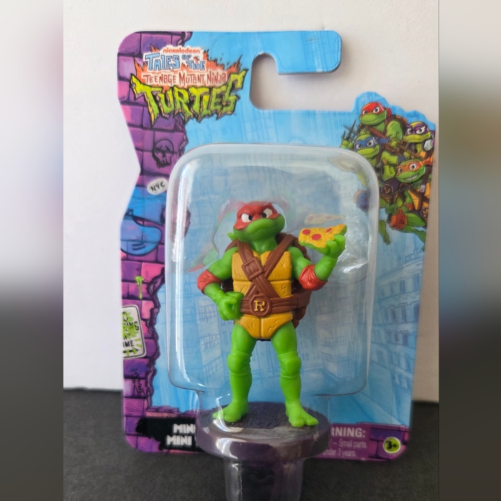 Tales of the Teenage Mutant Ninja Turtles Raphael Mini Figure Pizza